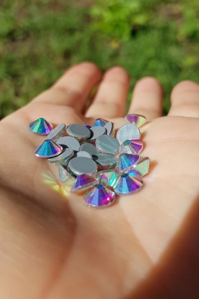 2058 Crystal AB SS10 HF, 144 pcs