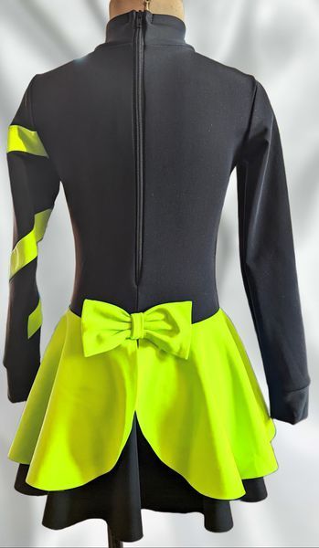 Dress Snowflakes Black Lemon 110 cm dress_snowflakes_black_lemon фото