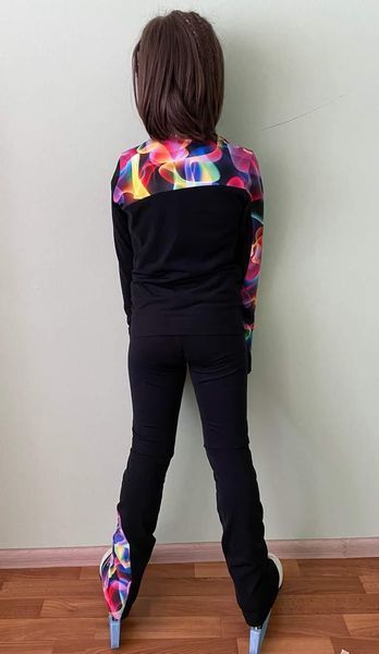 Colored Smoke II Black 110 cm
