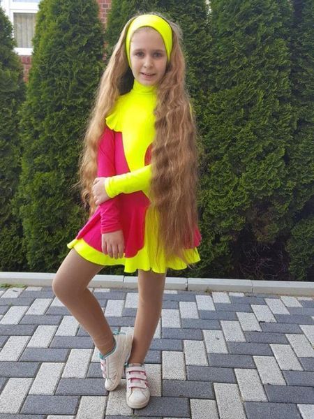 Dress Maria Ruby Lemon 110 cm