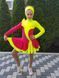 Dress Maria Ruby Lemon 110 cm